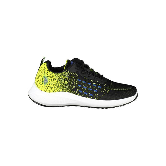U.S. POLO ASSN. Black Polyester Men Sneaker