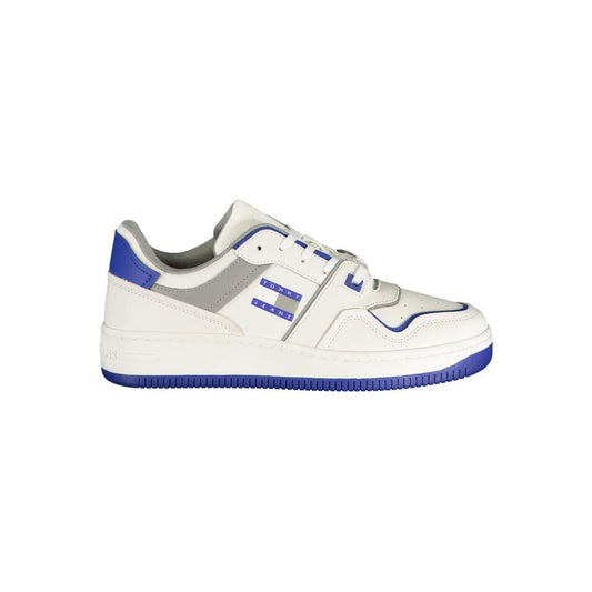 Tommy Hilfiger White Polyethylene Men Sneaker