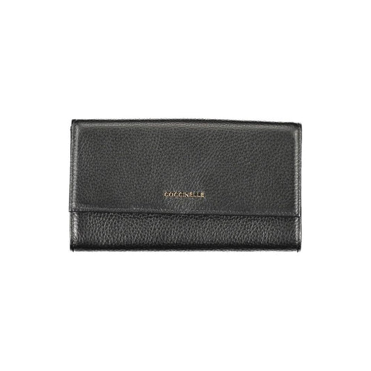 Coccinelle Black Leather Women Wallet