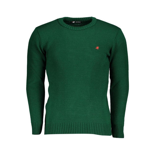 U.S. Grand Polo Green Fabric Sweater