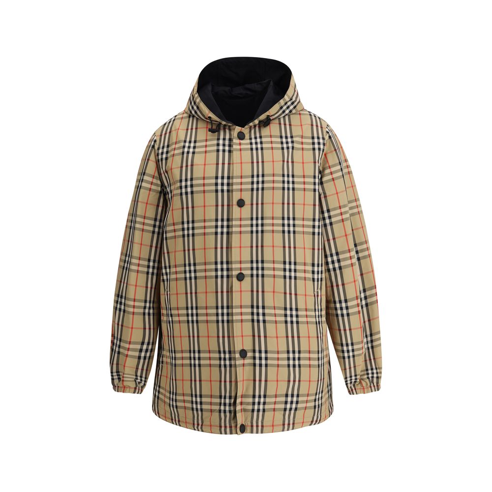 Burberry Multicolor Polyamide Rain Coat