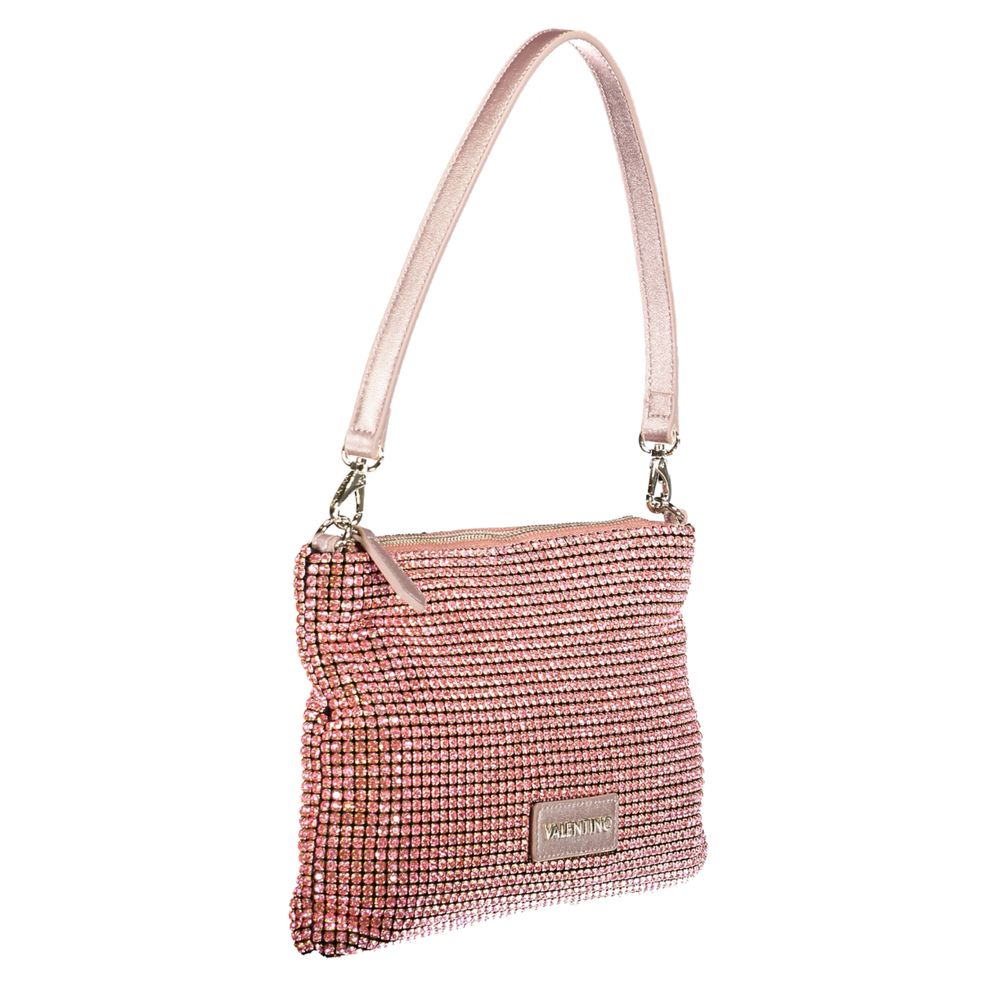 Mario Valentino Pink Polyester Handbag