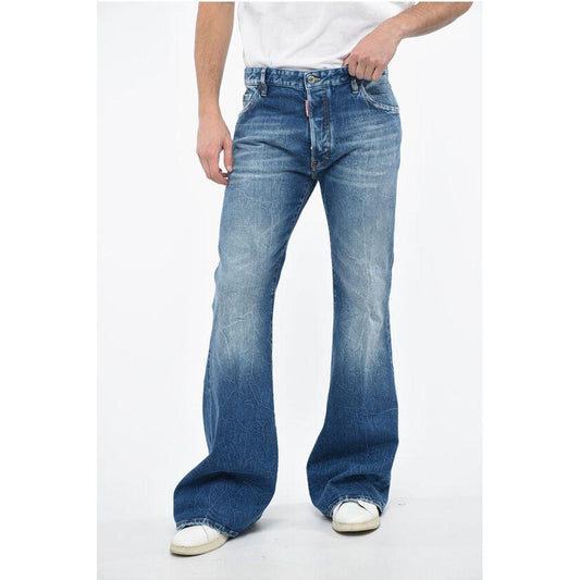 Dsquared² Light Blue Cotton Jeans Denim