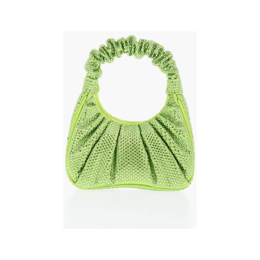 Jw Pei All-Over Strass Satin GABBI Mini Hobo Bag