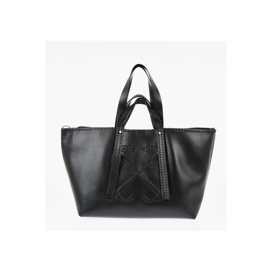 Off-White Braided Leather DAY OFF WEAVING Weekend Bag