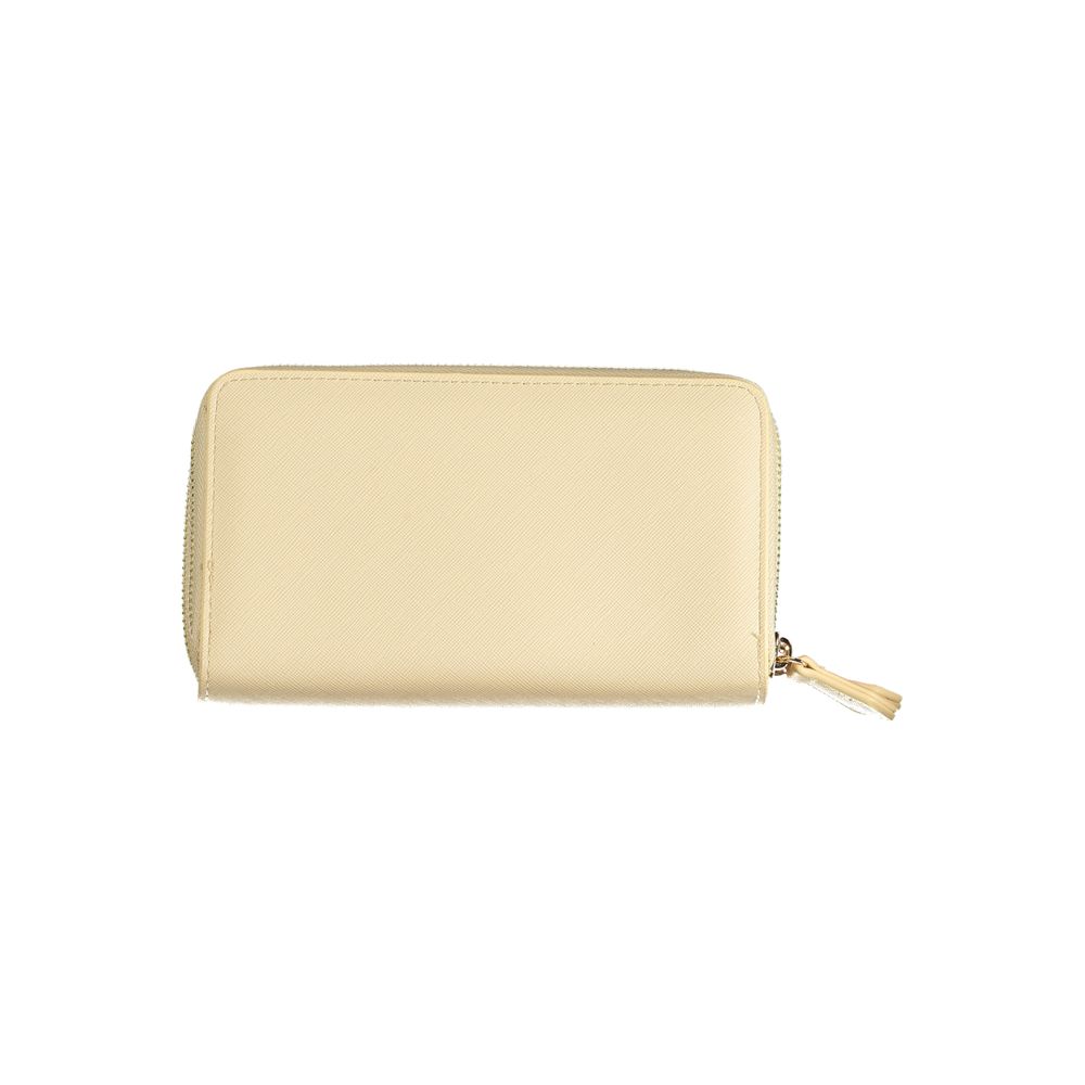 Mario Valentino Beige Polyethylene Wallet
