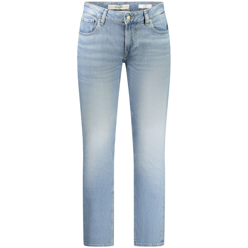 Guess Jeans Blue Cotton Jeans Denim