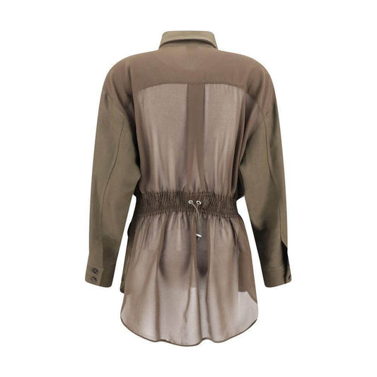 PINKO Linen Shirt Jacket