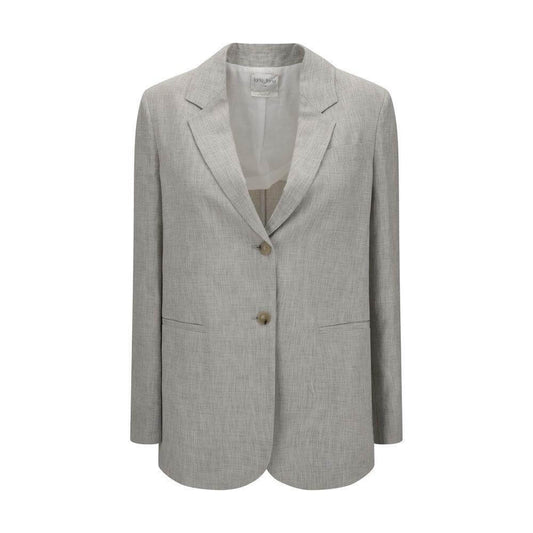 Forte_Forte Fil à fil oversized Blazer
