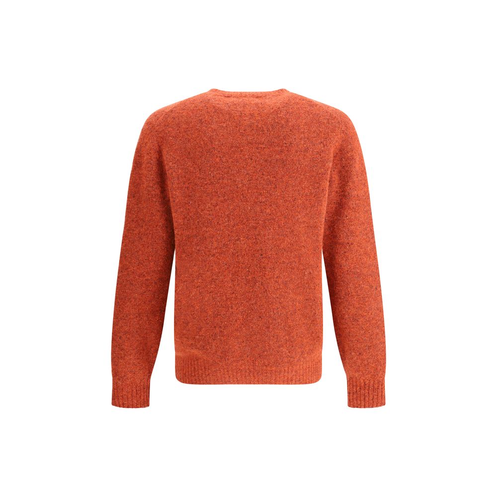 Brunello Cucinelli Orange Alpaca Vicugna Pacos Sweatshirt