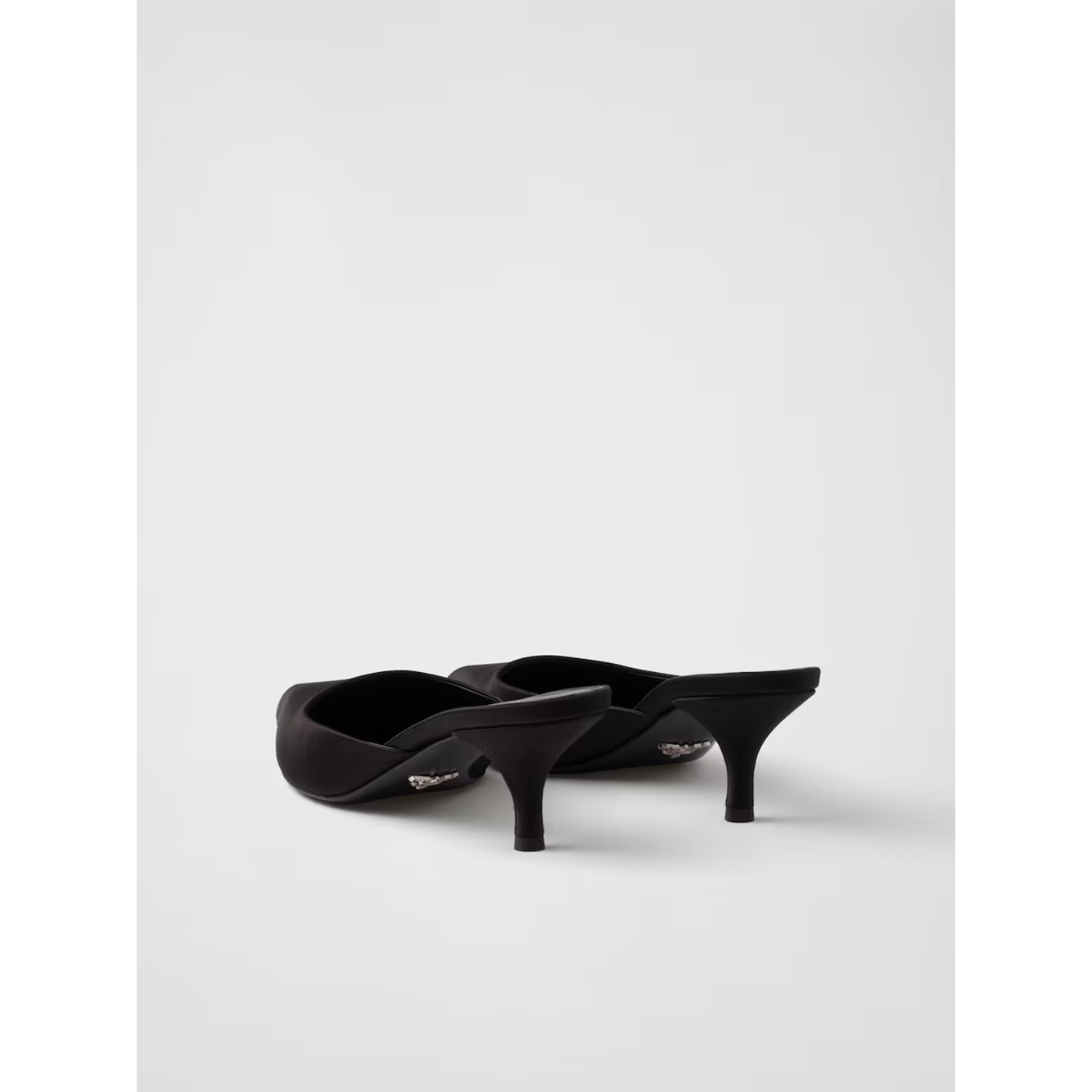 Prada Black Satin Sabot 1I975N_049_F0002_F_B055_35