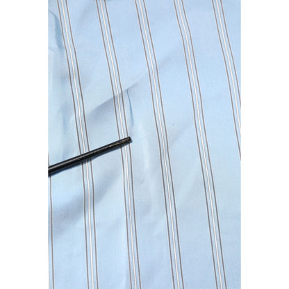 Dolce & Gabbana Light Blue MARTINI Striped Formal Dress Shirt