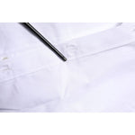 Dolce & Gabbana White Cotton GOLD Long Sleeves Formal Shirt TSH906798-39