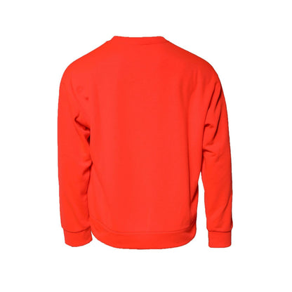 Dolce & Gabbana Orange Polyester DG Logo Sweatshirt Sweater