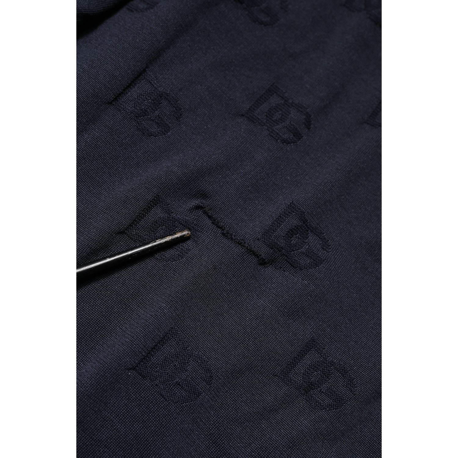 Dolce & Gabbana Black Silk Crew Neck Sweatshirt Sweater