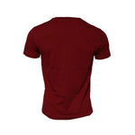 Dolce & Gabbana Dark Red Men Crew Neck Short Sleeve T-shirt TSH90555-48