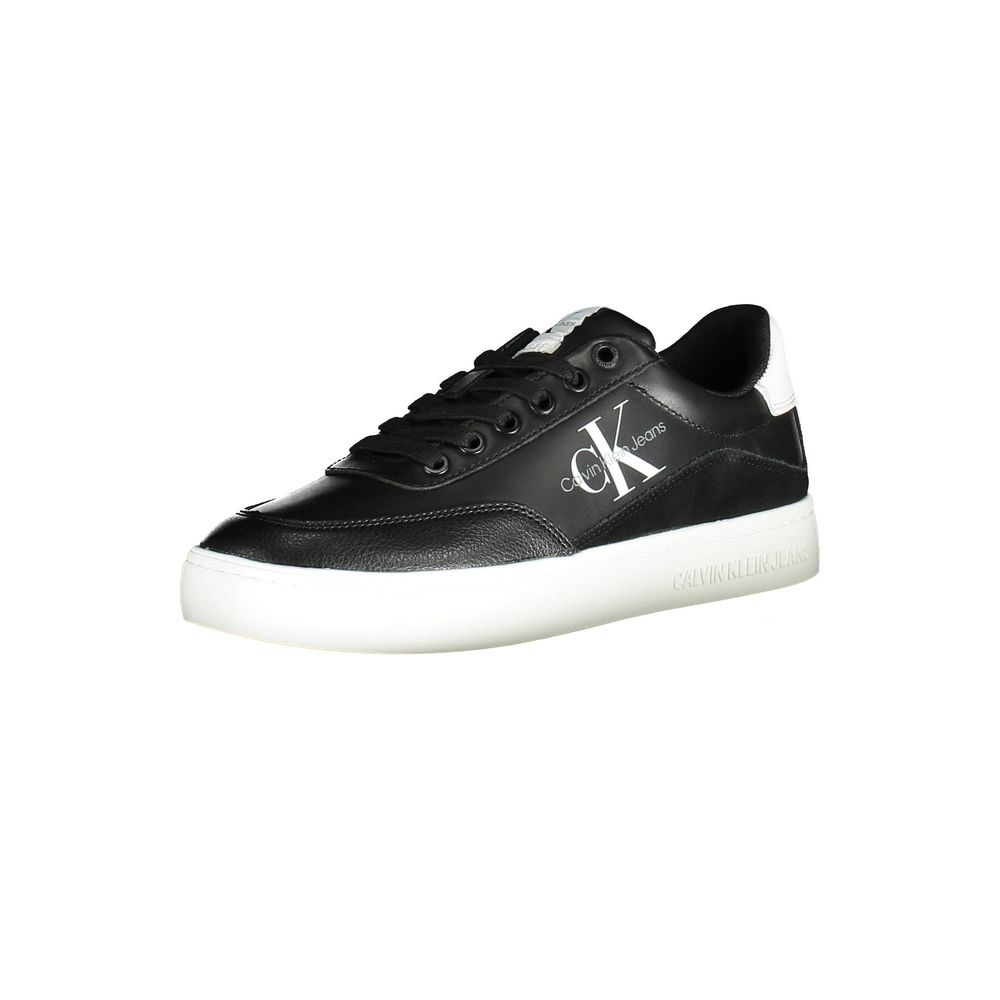 Calvin Klein Black Polyester Sneaker