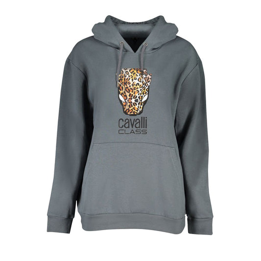 Cavalli Class Brown Cotton Women Sweater CA-28856-L