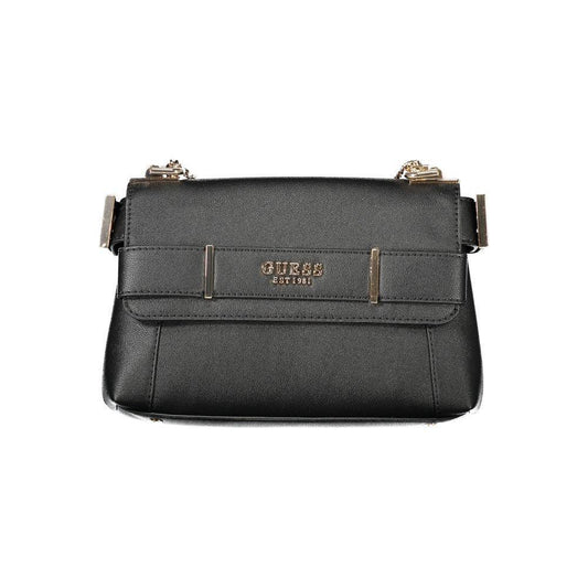 Guess Jeans Black Polyethylene Women Handbag GU-34837