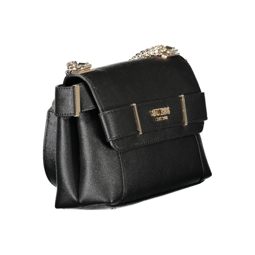 Guess Jeans Black Polyethylene Women Handbag GU-34837