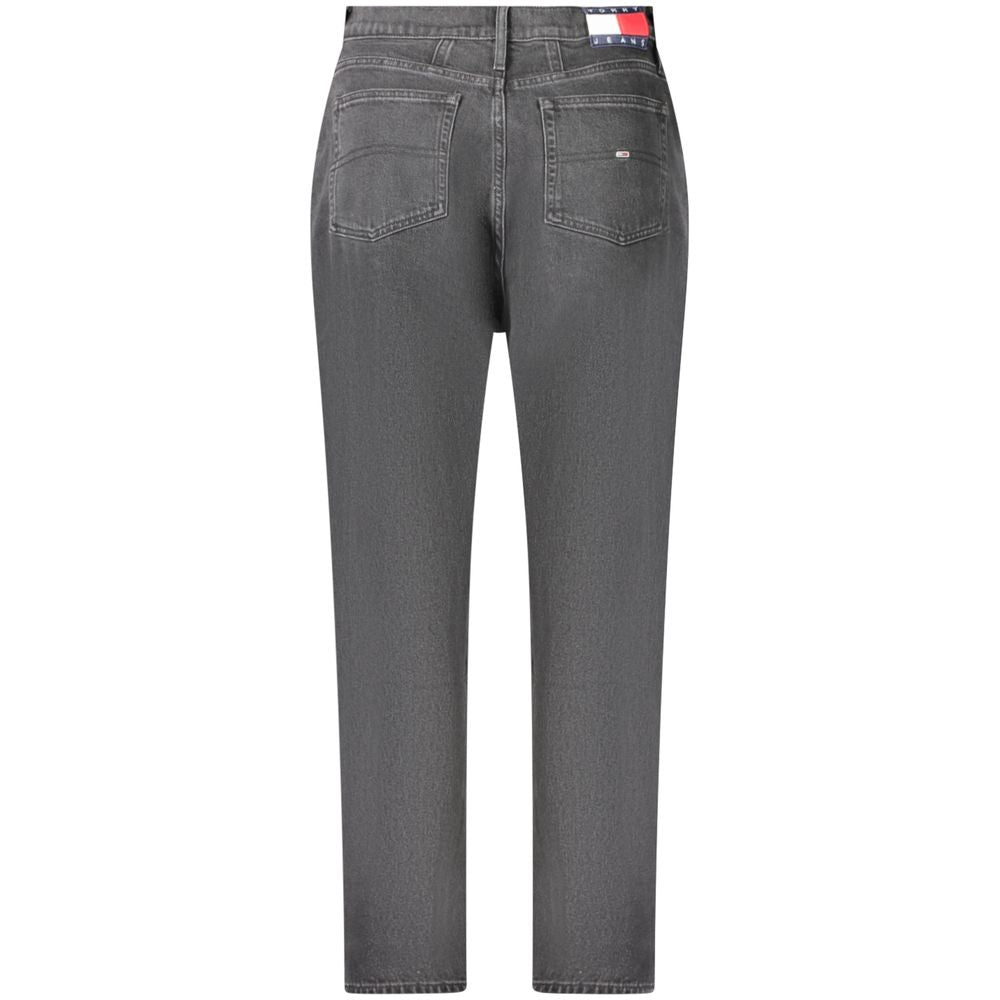 Tommy Hilfiger Black Cotton Women Jeans