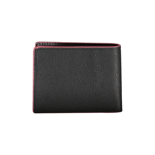 Tommy Hilfiger Elegant Leather Bifold Wallet with Contrast Accents TO-27517