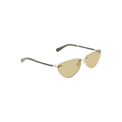 Calvin Klein Green Metal Women Sunglass