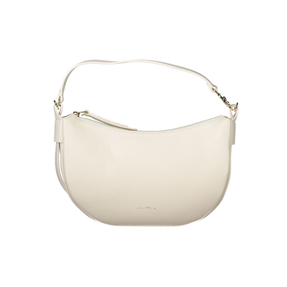 Coccinelle White Leather Handbag