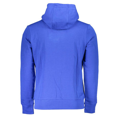 La Martina Blue Cotton Sweatshirt