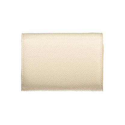 Mario Valentino Beige Polyethylene Wallet