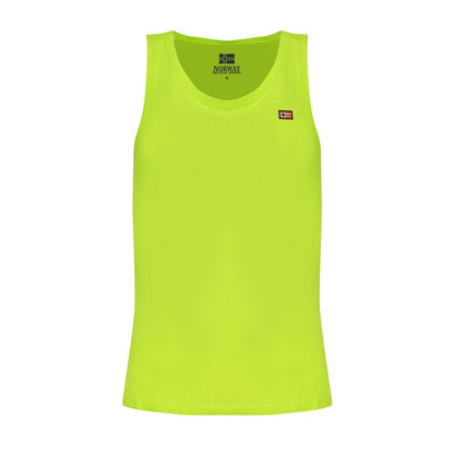 Norway 1963 Green Cotton Men Shirt