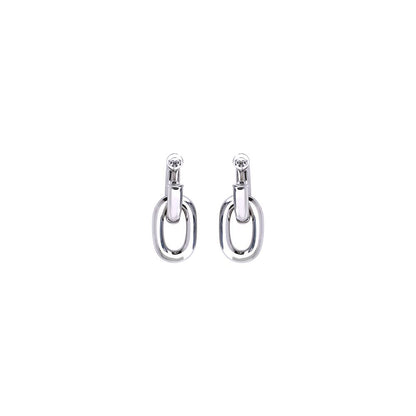 Rabanne Double XL Link Earrings