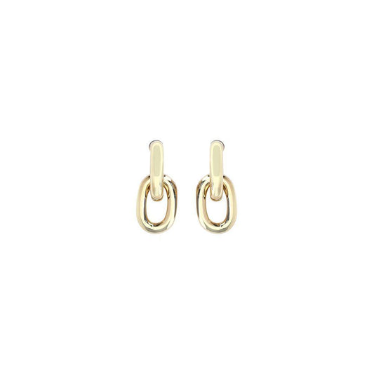 Rabanne Double XL Link Earrings