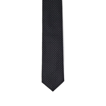 Jil Sander Black Silk Tie
