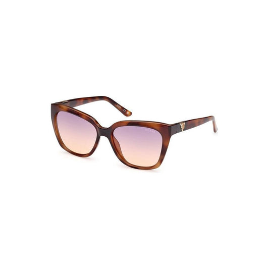 Guess Jeans Brown Injected Women Sunglass GU-21481