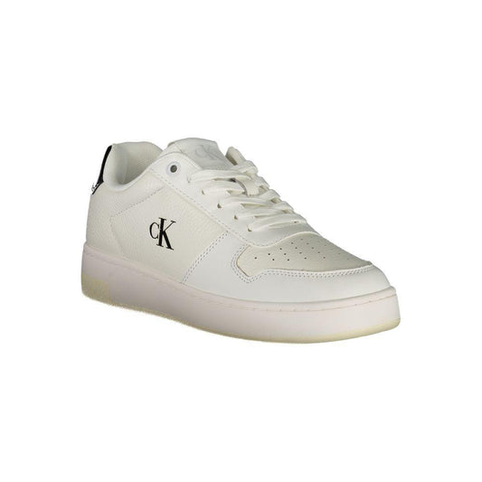 Calvin Klein White Leather Women Sneaker CA-36786-EU36/US6