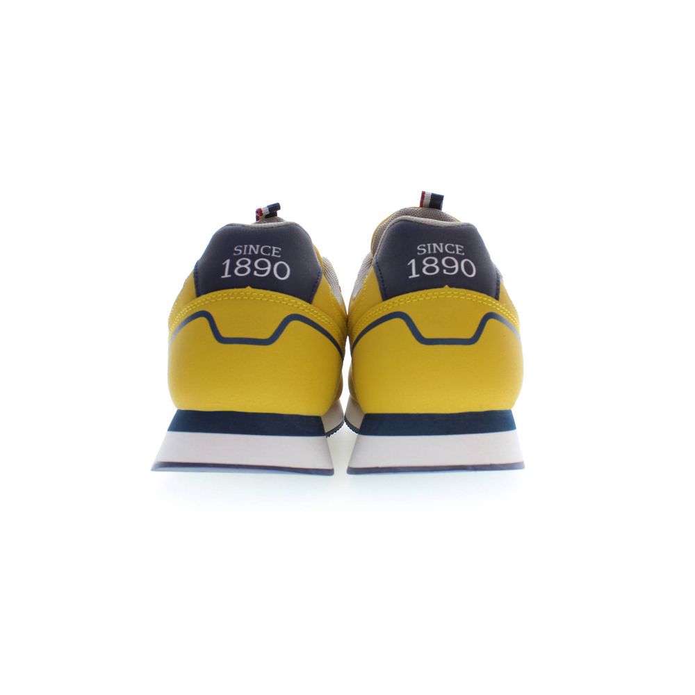 U.S. POLO ASSN. Yellow Polyester Sneaker