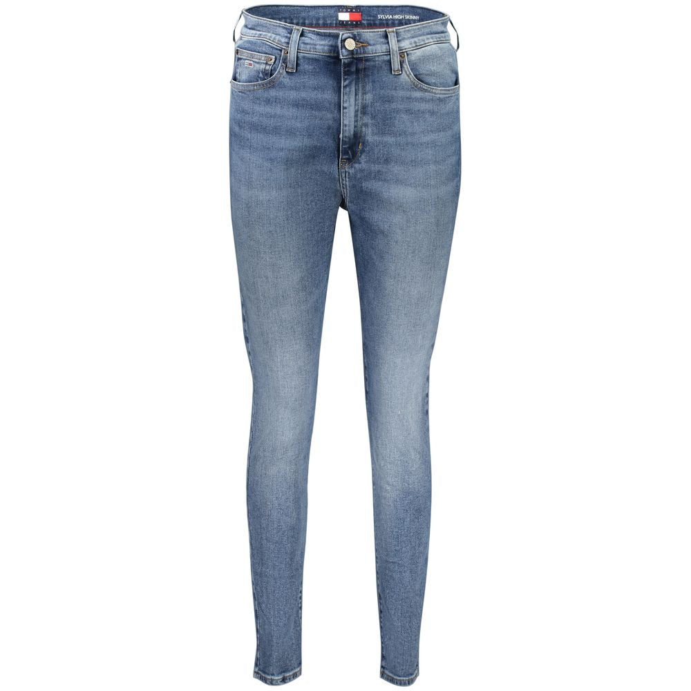 Tommy Hilfiger Blue Cotton Women's Skinny Jean
