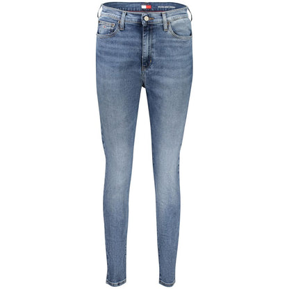 Tommy Hilfiger Blue Cotton Women's Skinny Jean