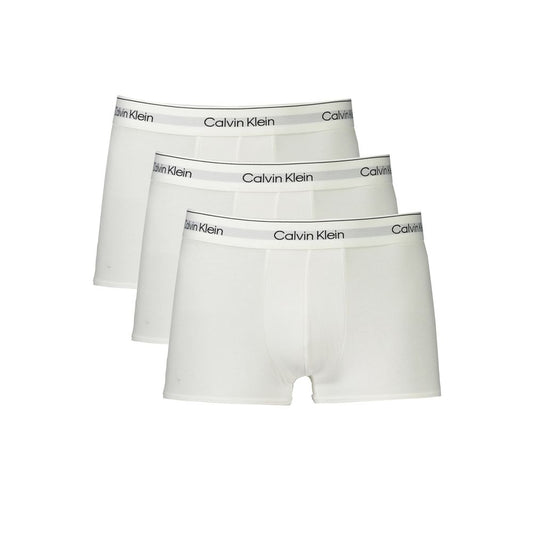 Calvin Klein White Cotton Underwear