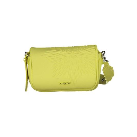 Desigual Desigual Yellow Polyethylene Handbag DE-28977 1728,67403481248,Bags,Desigual,Handbags - Women - Bags,New with tags,Women,Women - Bags,Yellow