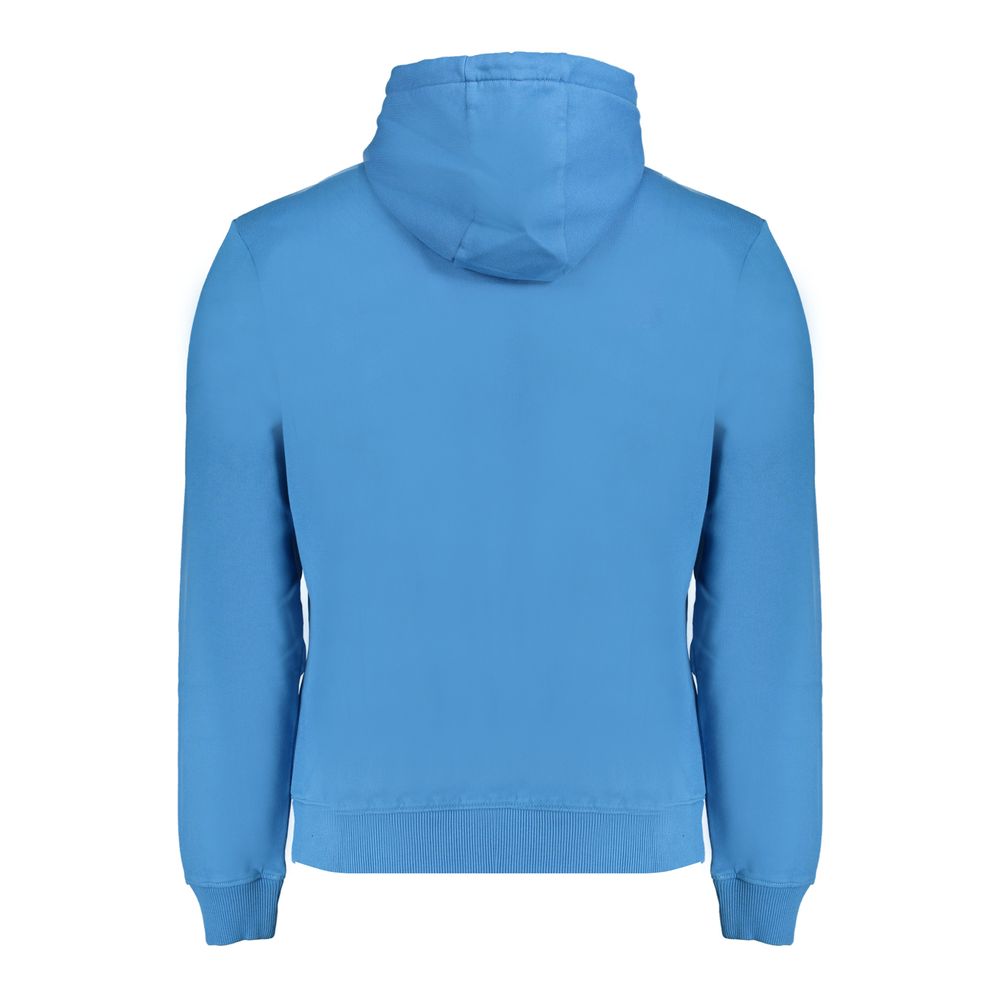 Napapijri Blue Cotton Men Sweater