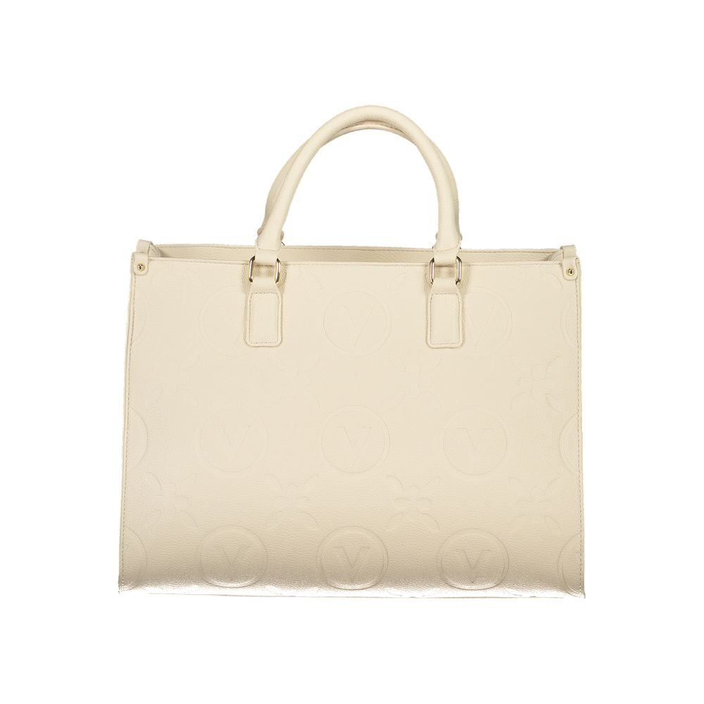 Mario Valentino Beige Polyethylene Women Handbag