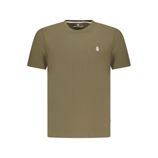 Marina Yachting Green Cotton Men T-Shirt