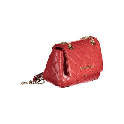 Mario Valentino Red Polyethylene Handbag