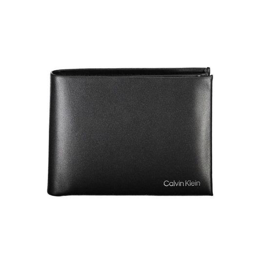 Calvin Klein Black Leather Men Wallet CA-38131