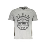 Plein Sport Brown Cotton Men T-Shirt PL-38196-S