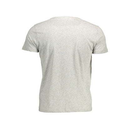 Back view of U.S. POLO ASSN. Brown Cotton Men T-Shirt showcasing casual elegance and iconic branding.