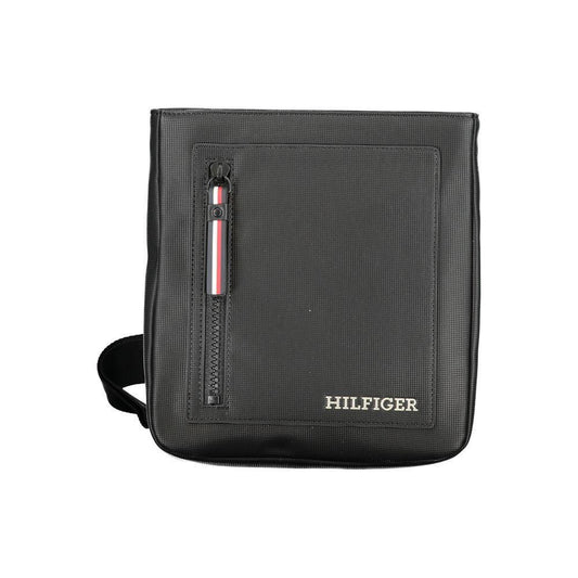 Tommy Hilfiger Black Polyethylene Shoulder Bag TO-30701