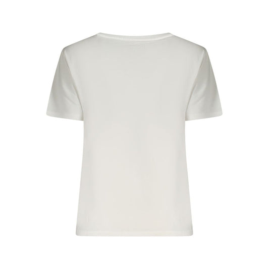 Pepe Jeans White Cotton Tops & T-Shirt